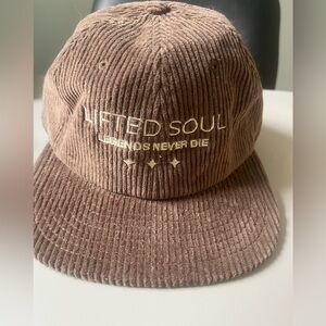 ASOS lifted soul legends never die brown corduroy hat unisex